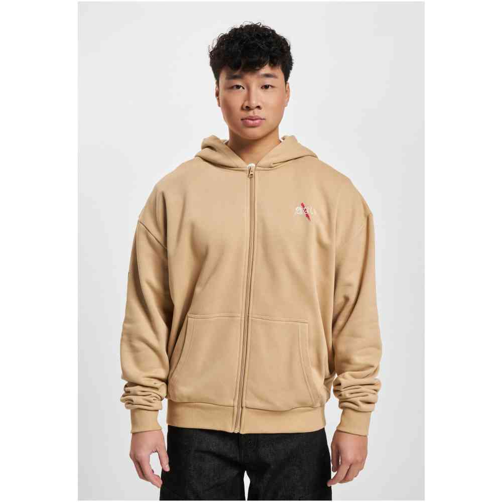 Dangerous DNGRS - Decent Vest met capuchon - Beige